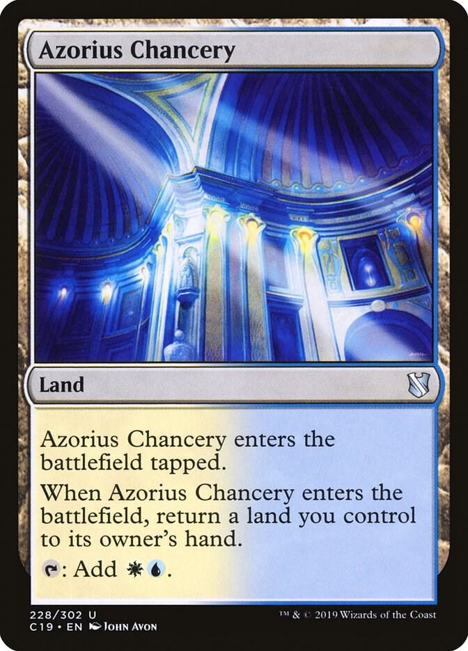 Azorius Chancery [Commander 2019] 228