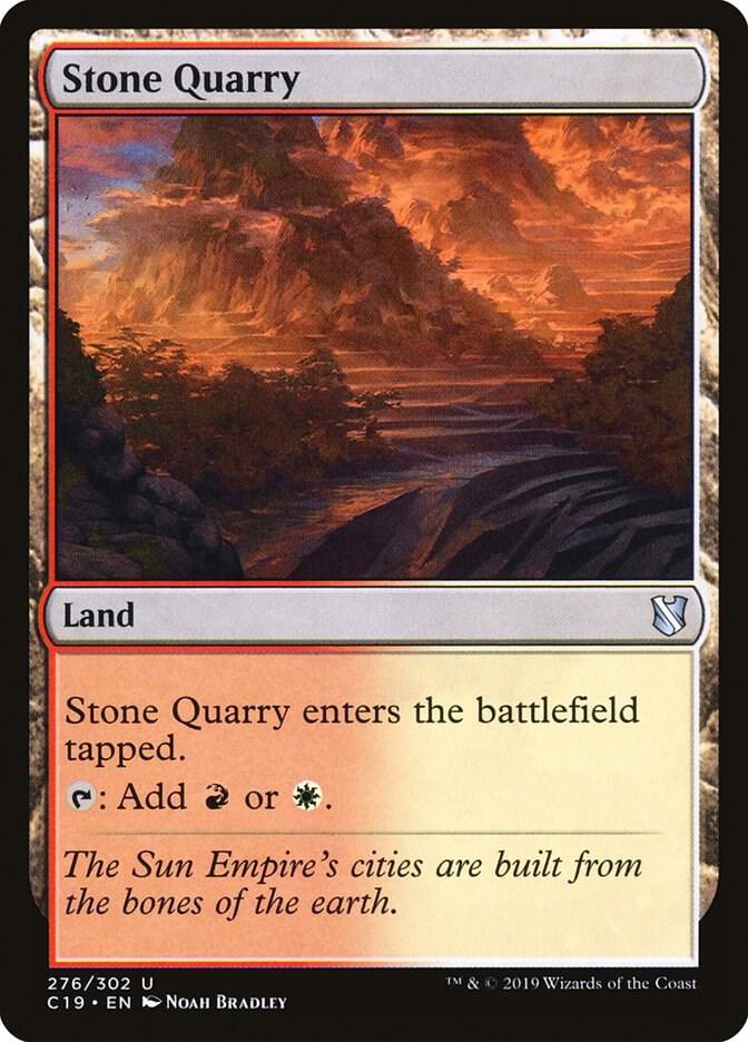 Stone Quarry [Commander 2019] 276