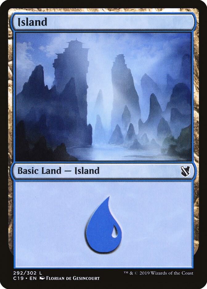Island (292) [Commander 2019] 292
