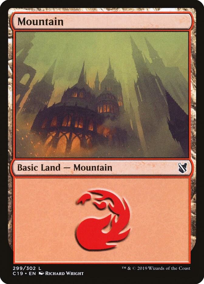 Mountain (299) [Commander 2019] 299