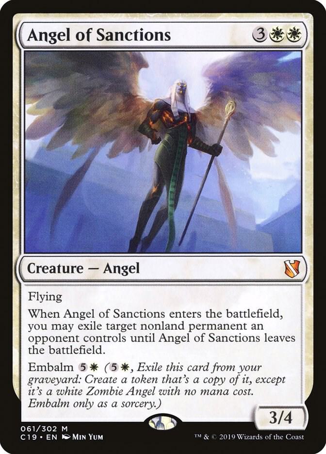 Angel of Sanctions [Commander 2019] 61