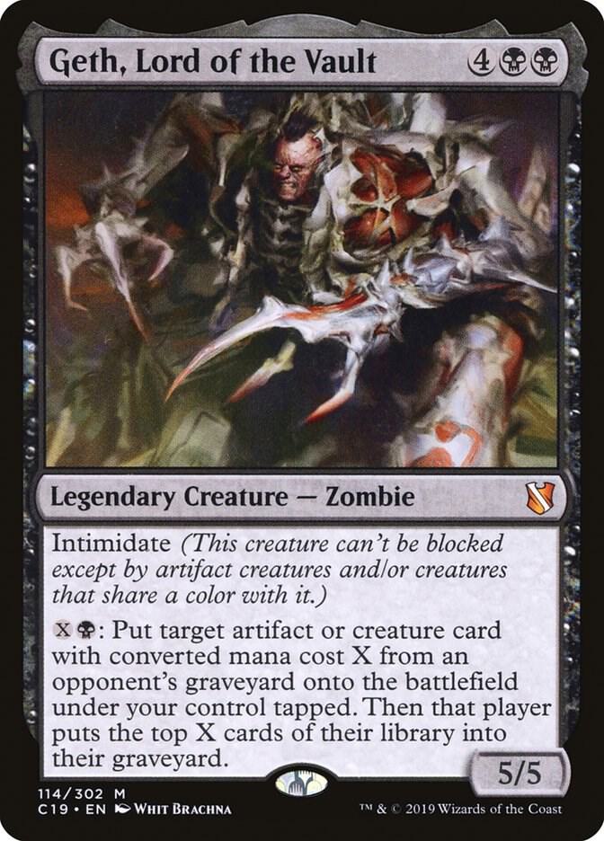 Geth, Lord of the Vault [Commander 2019] 114