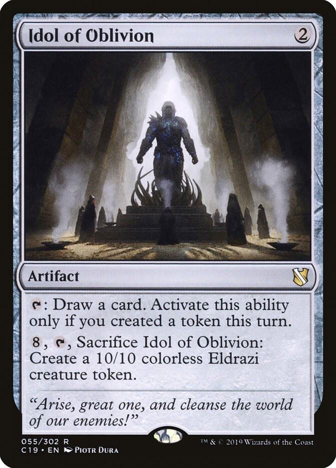Idol of Oblivion [Commander 2019] 55