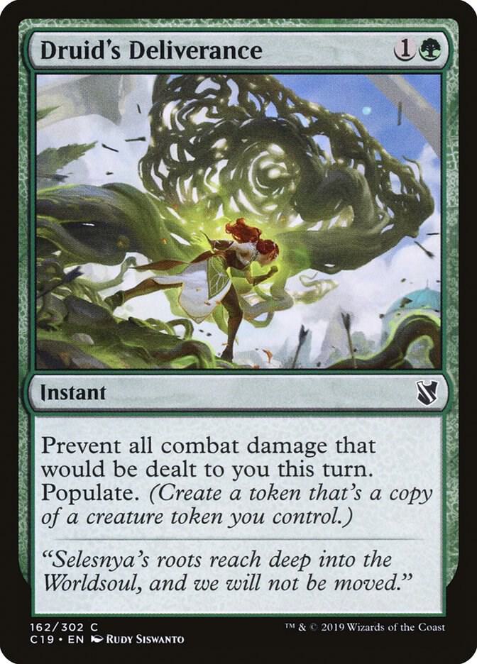Druid's Deliverance [Commander 2019] 162