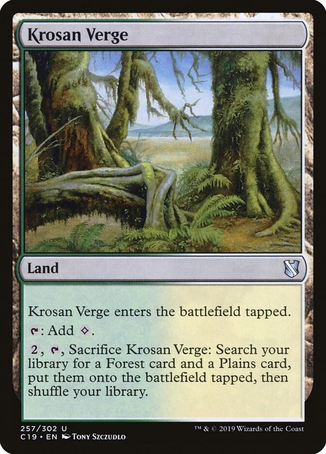 Krosan Verge [Commander 2019] 257