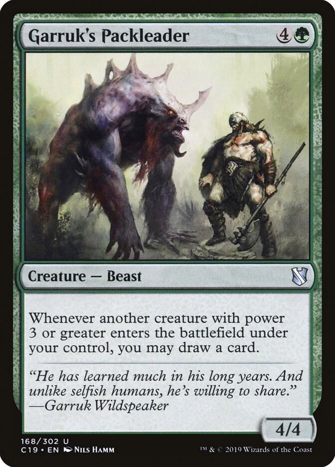 Garruk's Packleader [Commander 2019] 168