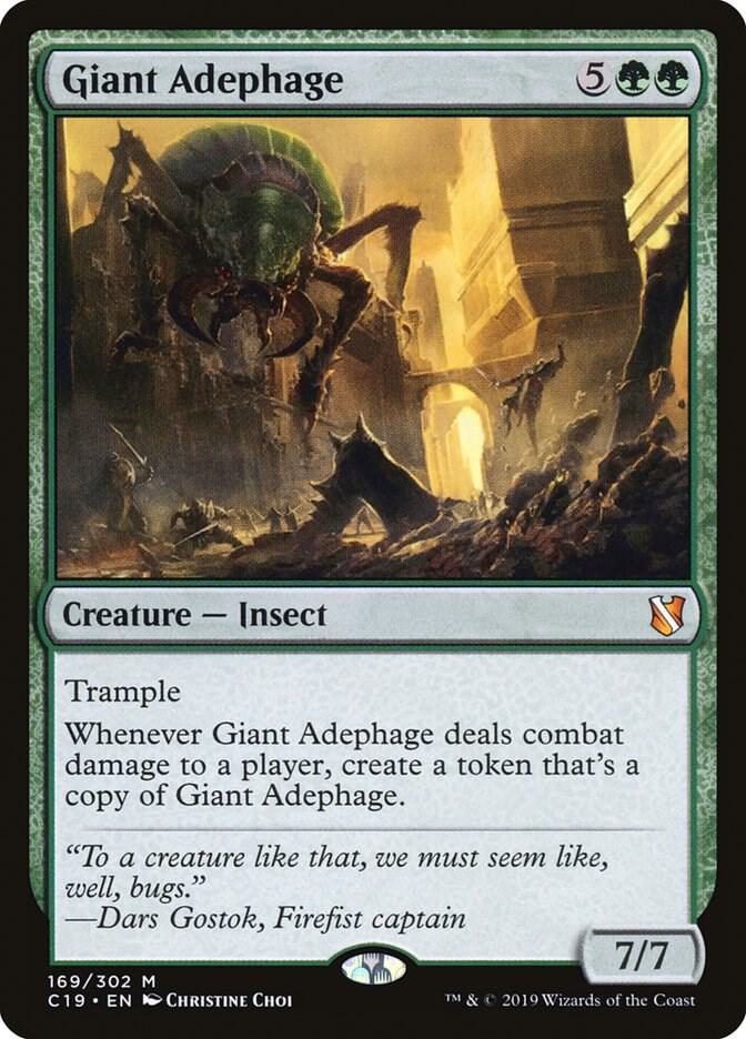 Giant Adephage [Commander 2019] 169