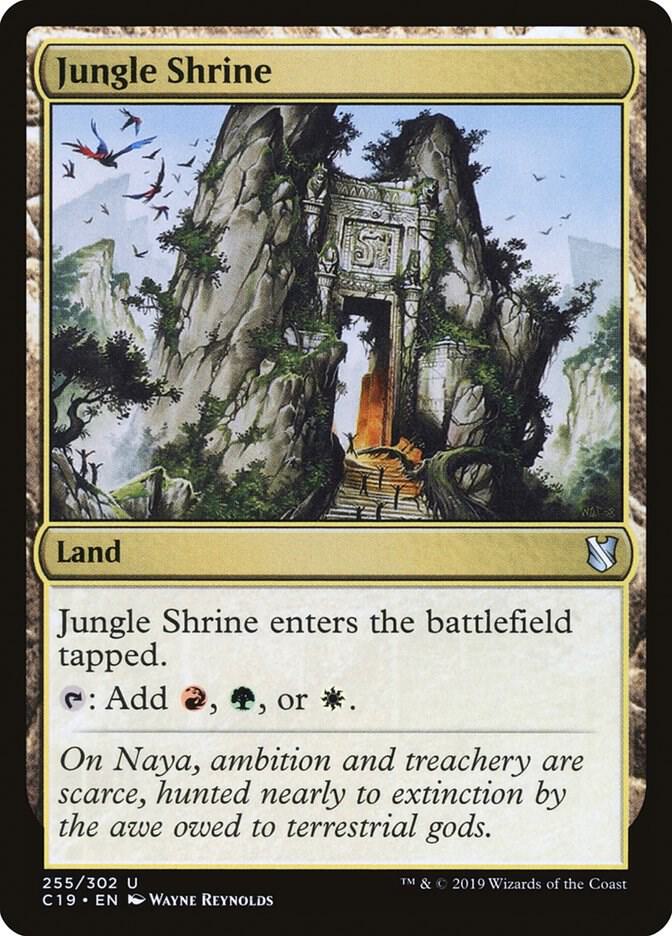 Jungle Shrine [Commander 2019] 255