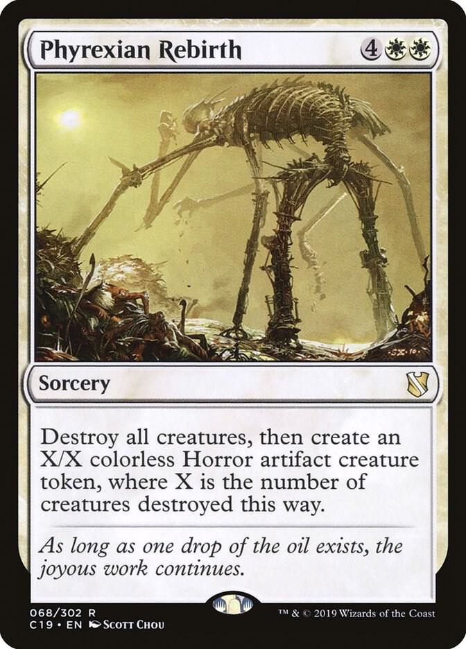 Phyrexian Rebirth [Commander 2019] 68