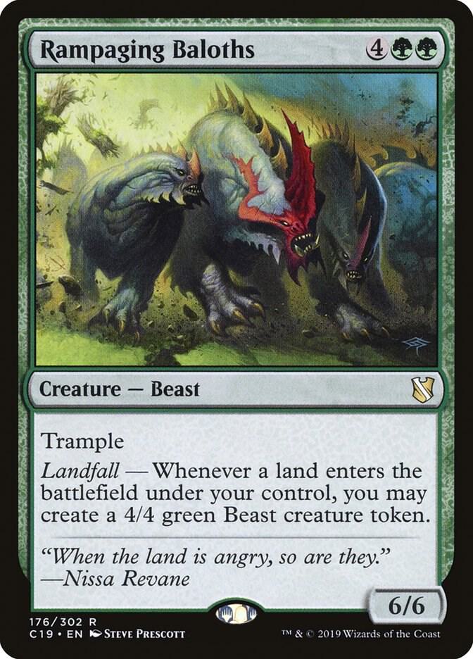 Rampaging Baloths [Commander 2019] 176