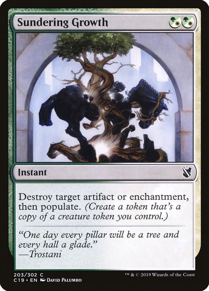 Sundering Growth [Commander 2019] 203