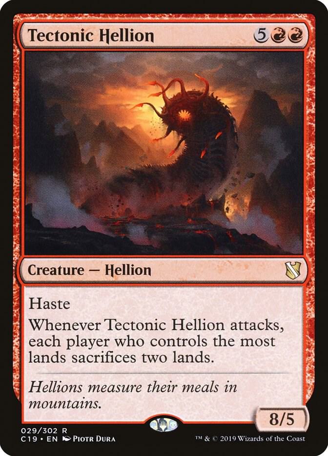 Tectonic Hellion [Commander 2019] 29
