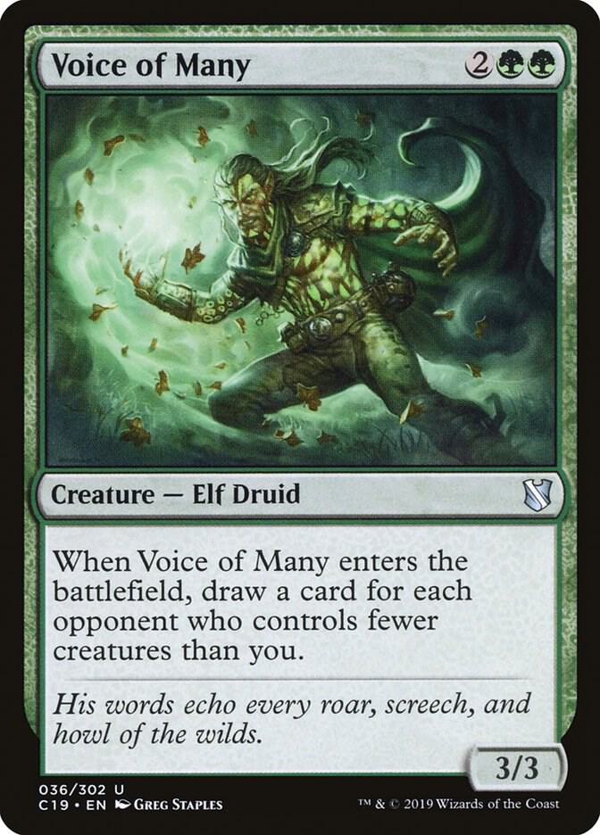 Voice of Many [Commander 2019] 36