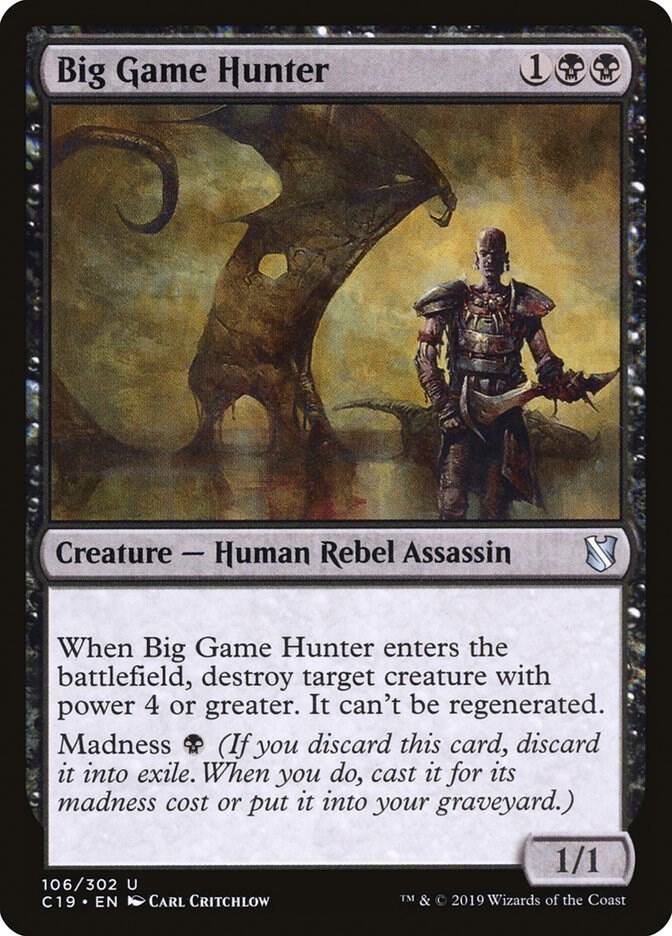 Big Game Hunter [Commander 2019] 106