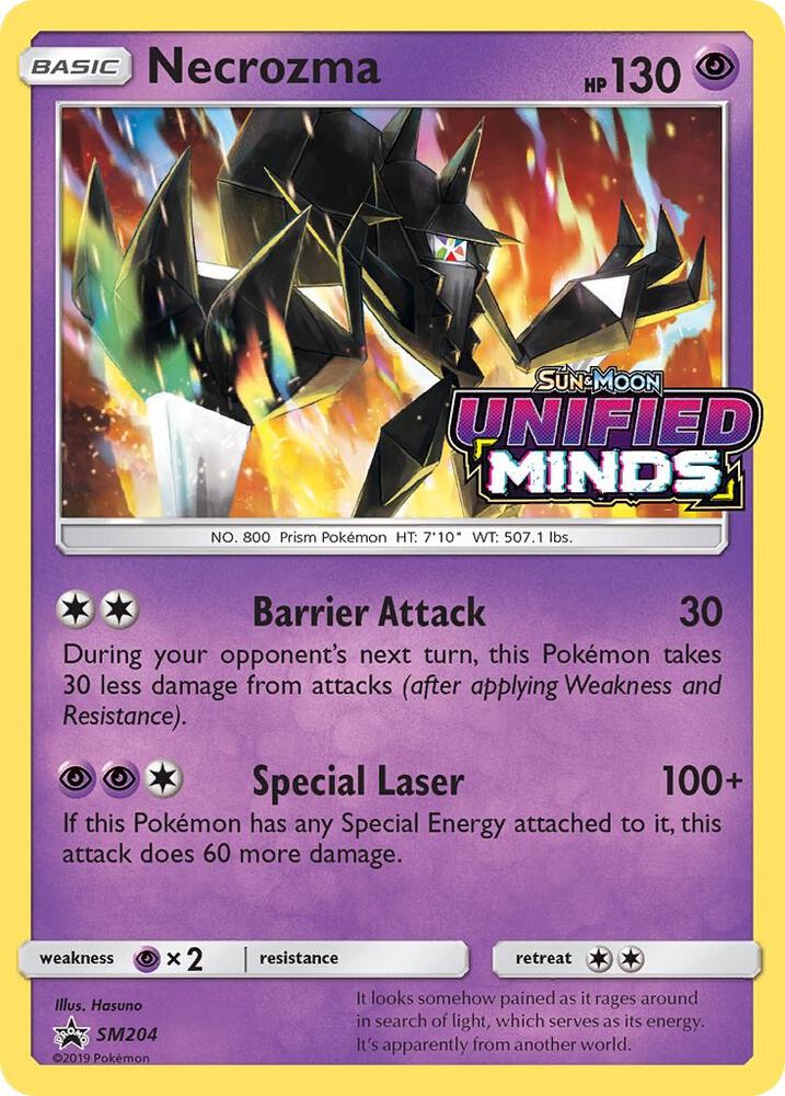 Necrozma - SM204 (Prerelease) [SM Promos] SM204