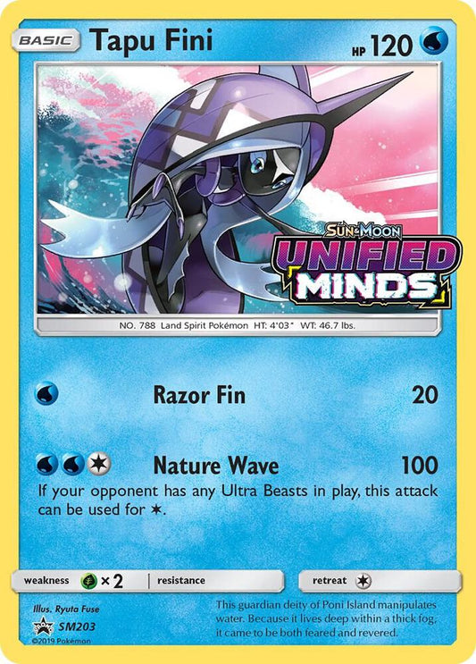 Tapu Fini - SM203 (Prerelease) [SM Promos] SM203