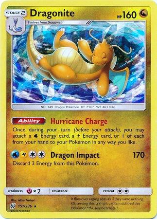 Dragonite - 151/236 (Cracked Ice Holo) [Deck Exclusives] 151/236