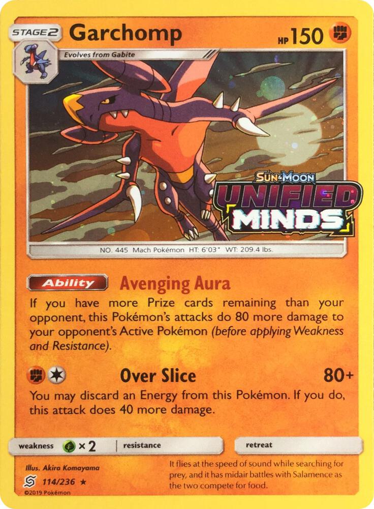 Garchomp - 114/236 (Cosmos Holo) [Miscellaneous Cards & Products] 114/236