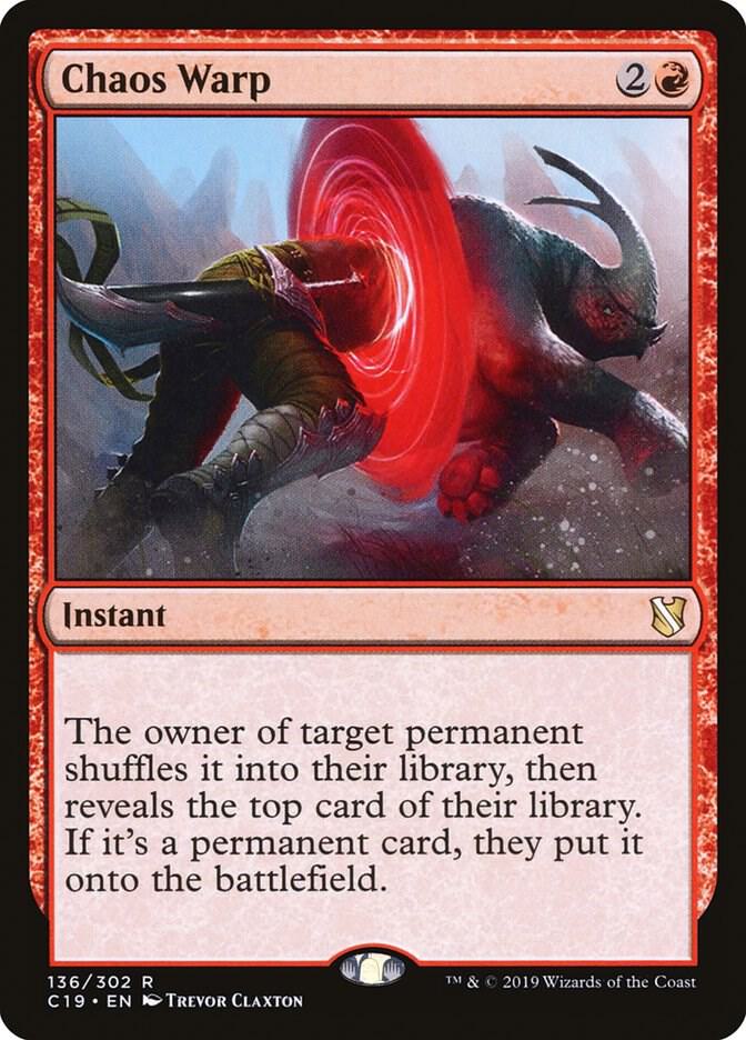 Chaos Warp [Commander 2019] 136