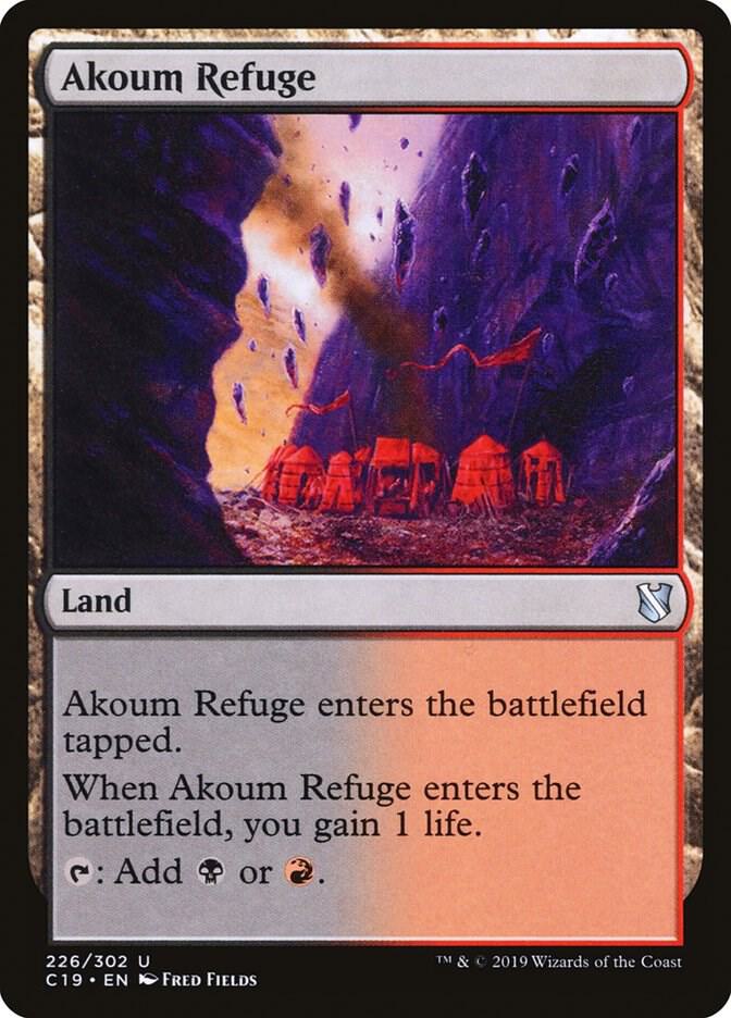 Akoum Refuge [Commander 2019] 226