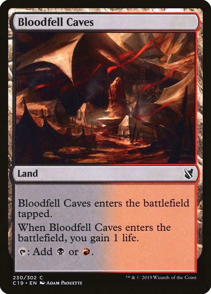 Bloodfell Caves [Commander 2019] 230