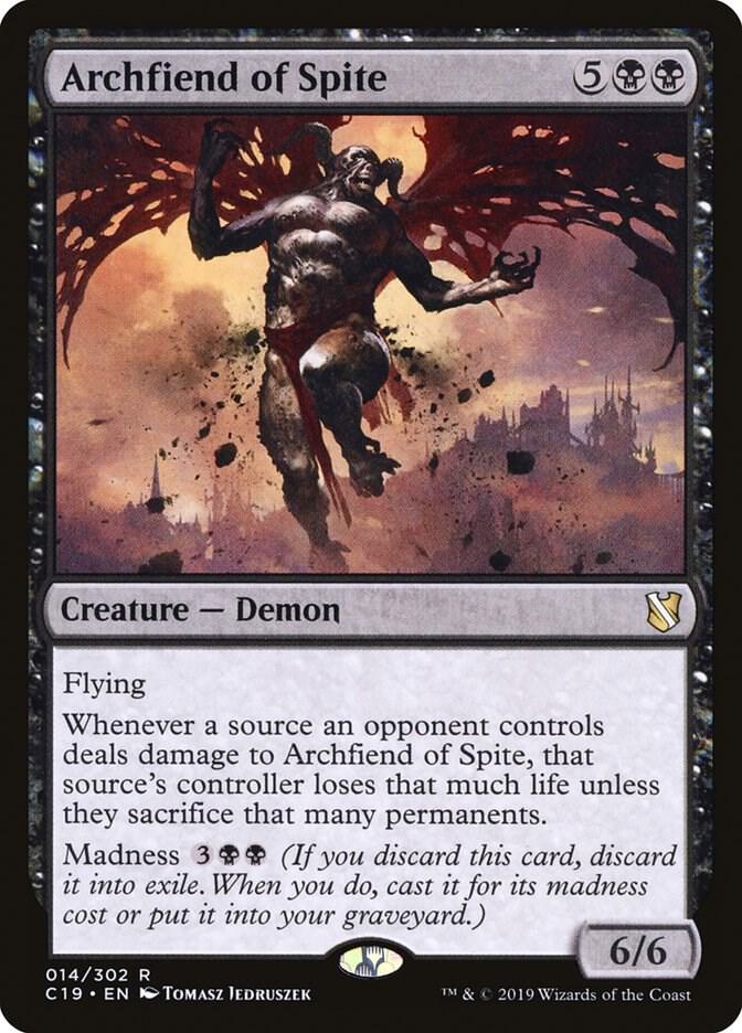 Archfiend of Spite [Commander 2019] 14