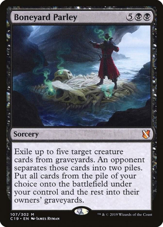 Boneyard Parley [Commander 2019] 107