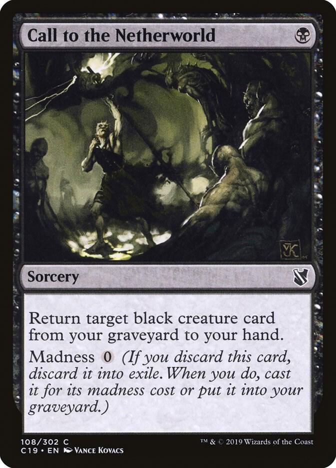 Call to the Netherworld [Commander 2019] 108