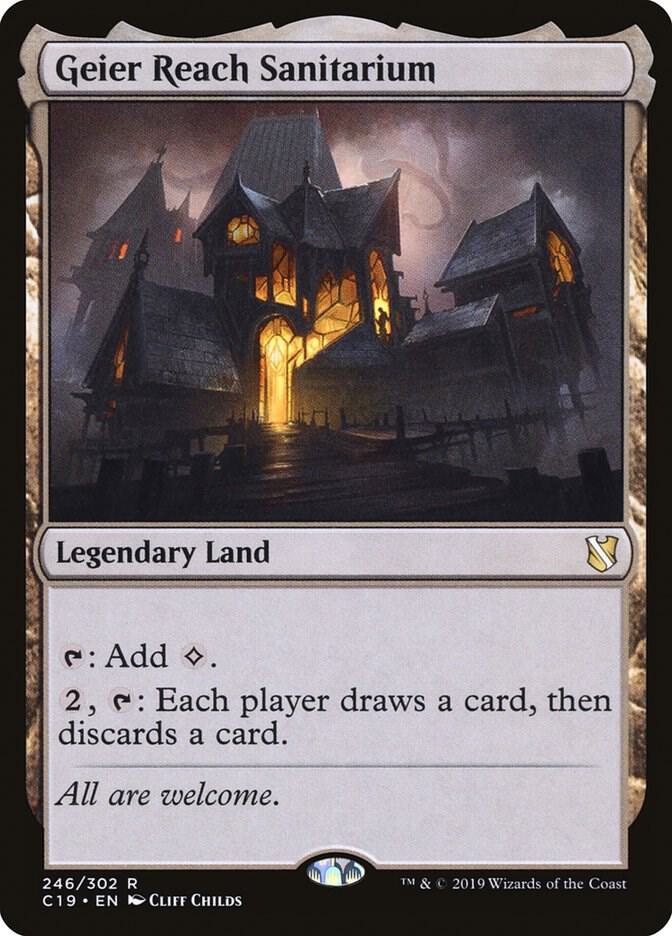 Geier Reach Sanitarium [Commander 2019] 246