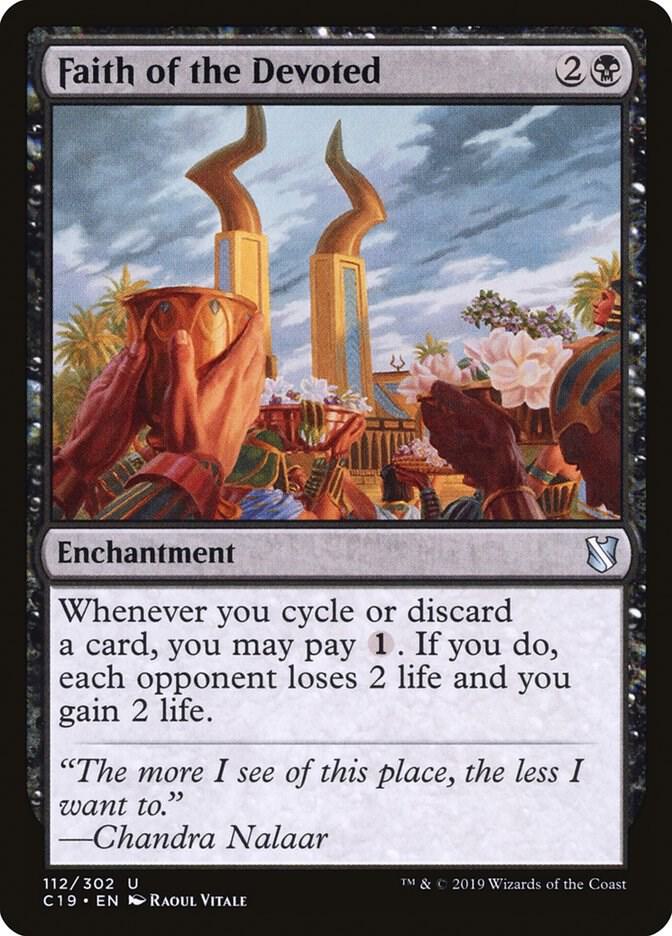 Faith of the Devoted [Commander 2019] 112
