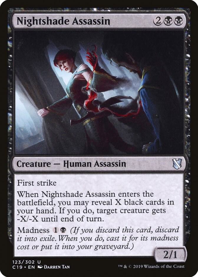 Nightshade Assassin [Commander 2019] 123