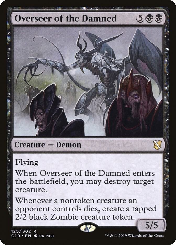 Overseer of the Damned [Commander 2019] 125