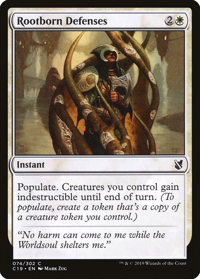 Rootborn Defenses [Commander 2019] 74