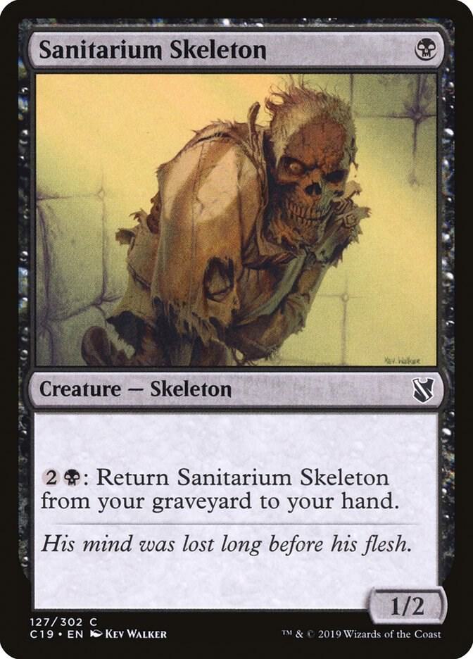 Sanitarium Skeleton [Commander 2019] 127