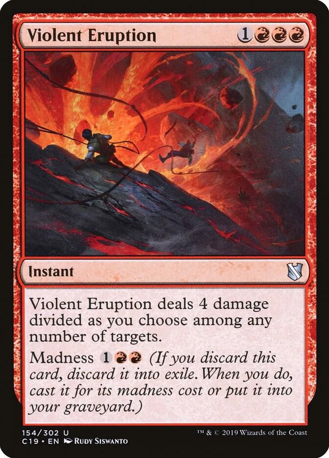 Violent Eruption [Commander 2019] 154