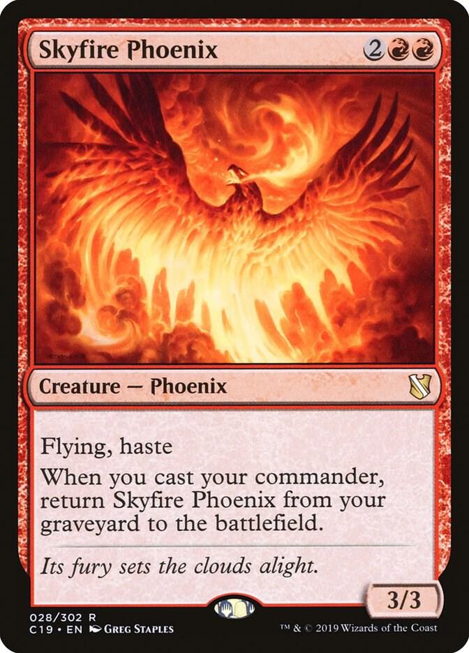 Skyfire Phoenix [Commander 2019] 28