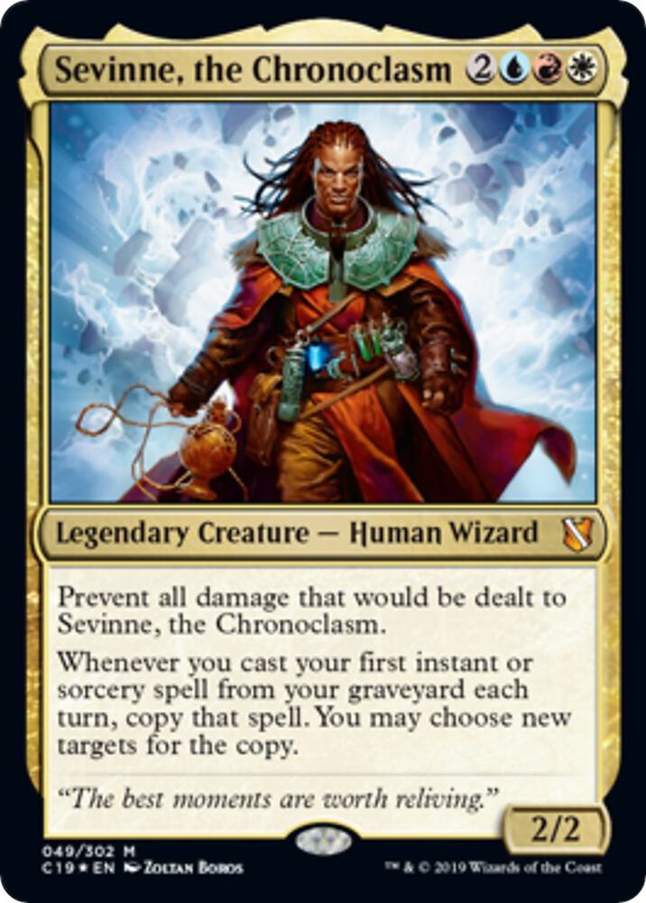 Sevinne, the Chronoclasm (Commander 2019) [Oversize Cards] 49