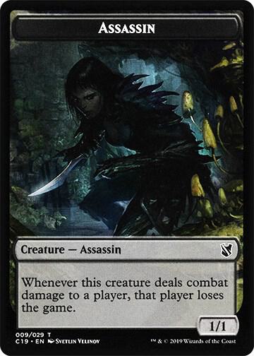 Assassin // Morph Double-Sided Token [Commander 2019] 9 // 27