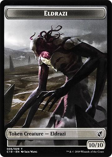 Eldrazi // Egg Double-Sided Token [Commander 2019] 26 // 16