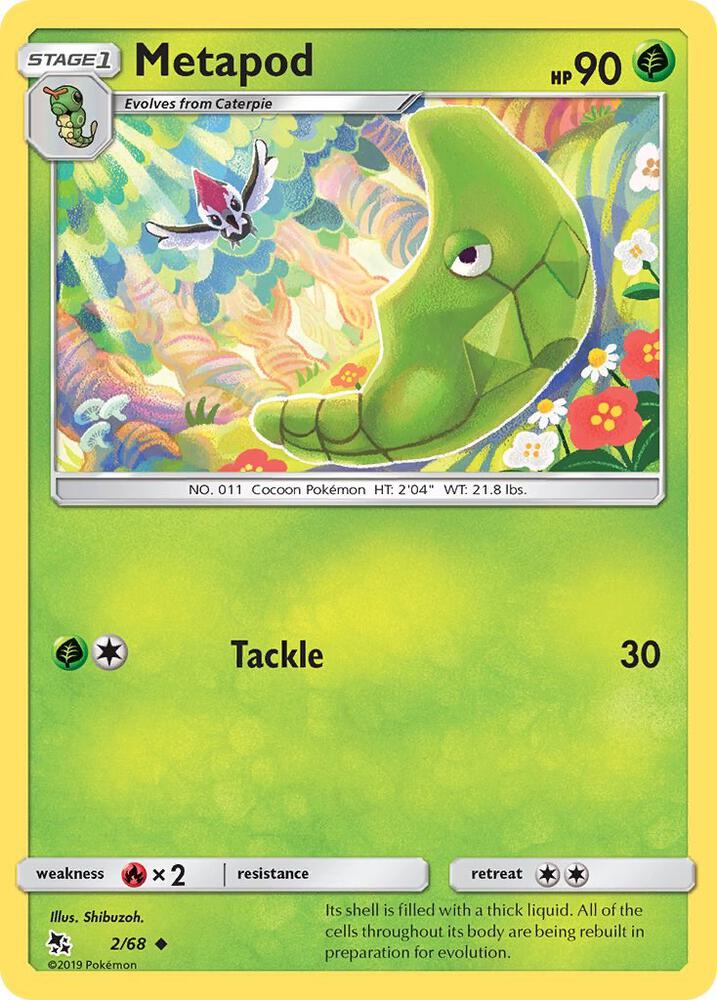 Metapod [Hidden Fates] 2/68