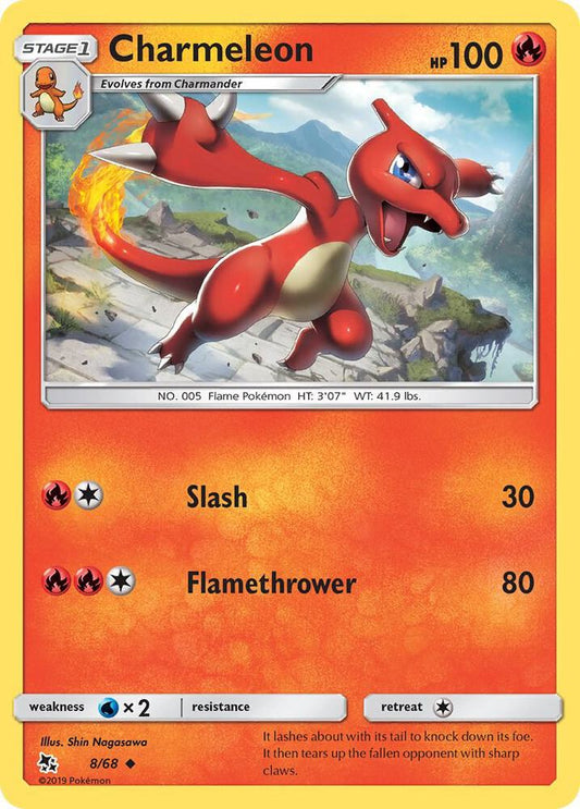Charmeleon [Hidden Fates] 8/68