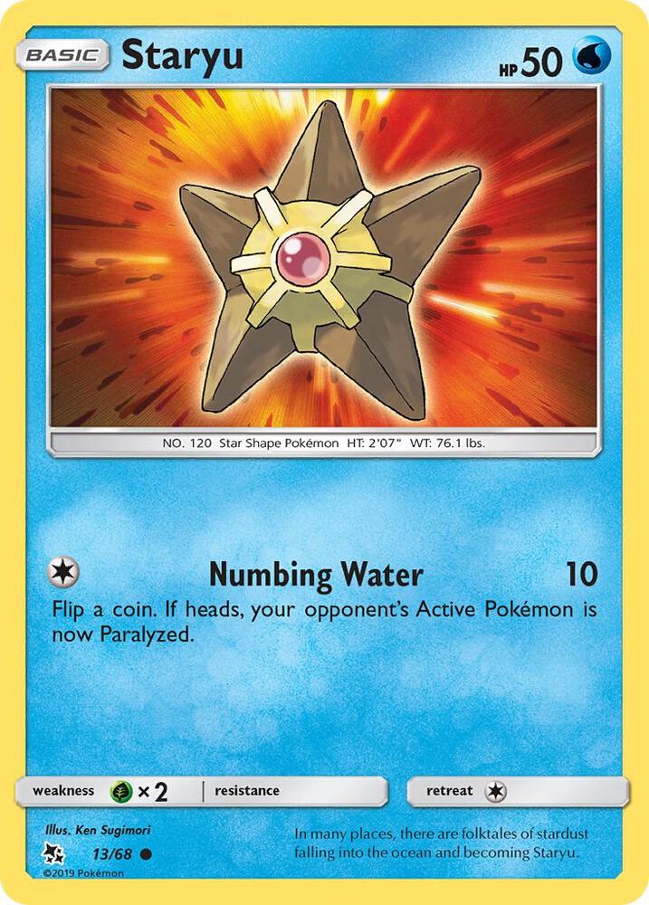 Staryu [Hidden Fates] 13/68