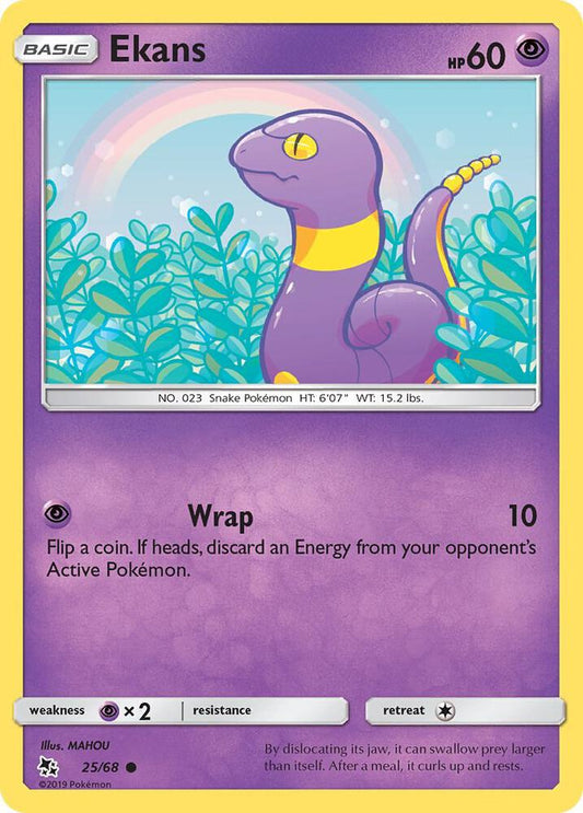 Ekans (25) [Hidden Fates] 25/68