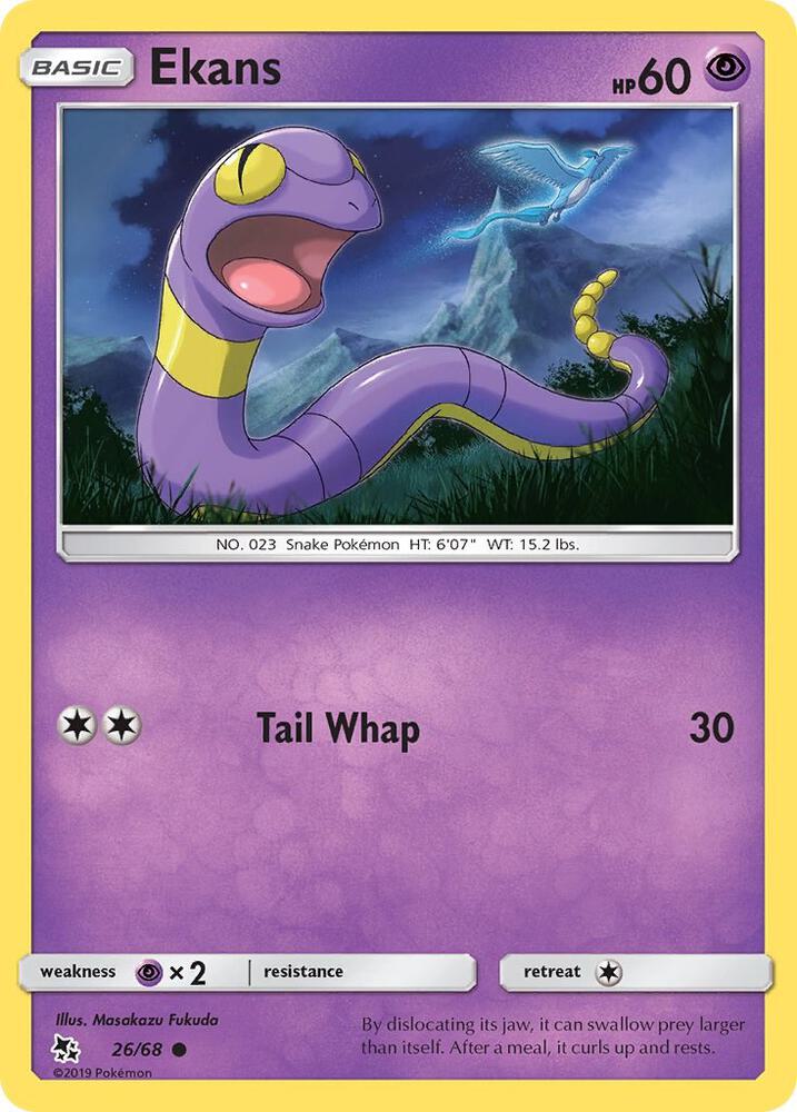 Ekans (26) [Hidden Fates] 26/68