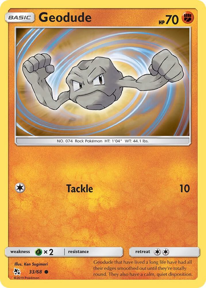 Geodude [Hidden Fates] 33/68