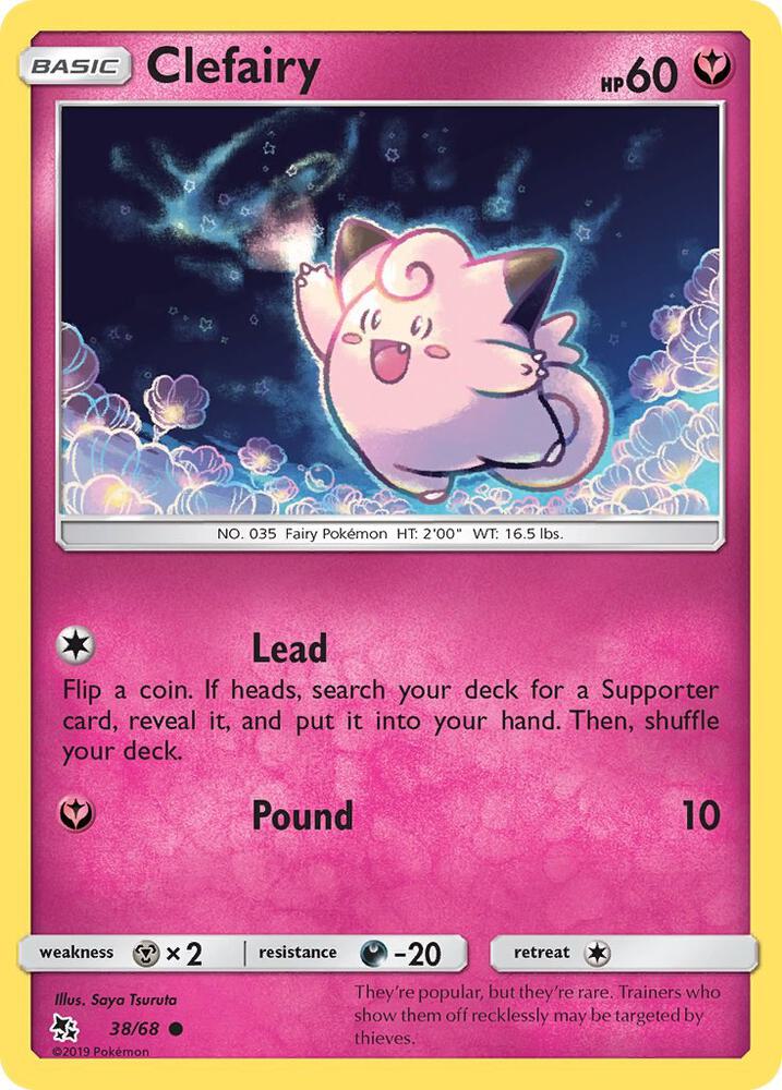 Clefairy (38) [Hidden Fates] 38/68