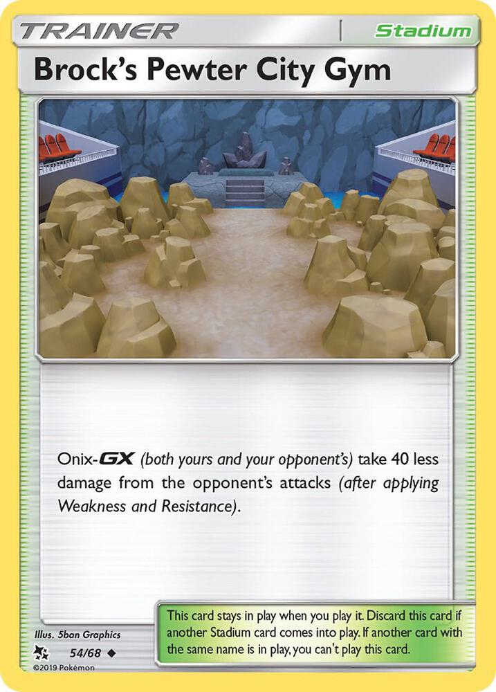 Brock's Pewter City Gym [Hidden Fates] 54/68