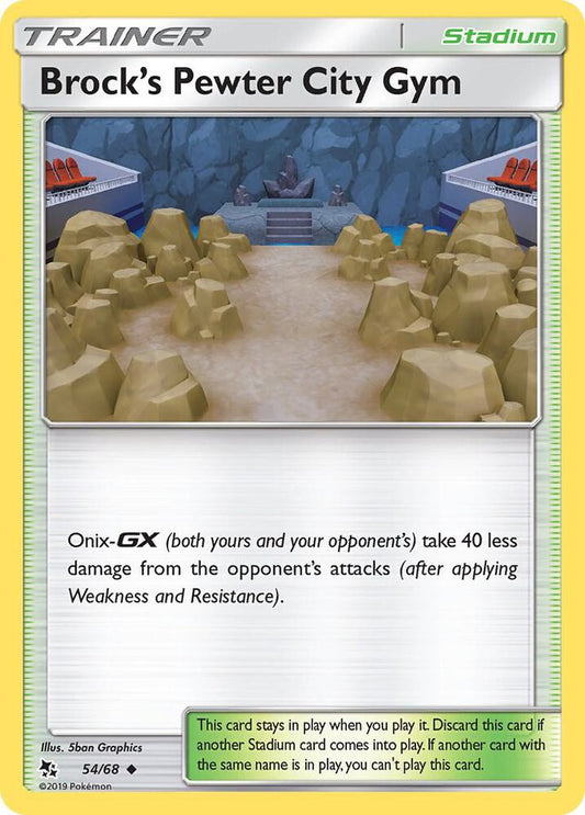 Brock's Pewter City Gym [Hidden Fates] 54/68