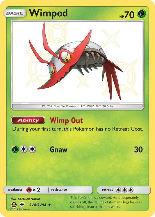 Wimpod [Hidden Fates: Shiny Vault] SV4/SV94