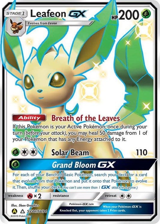 Leafeon GX [Hidden Fates: Shiny Vault] SV46/SV94